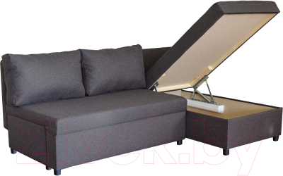 Диван угловой Mio Tesoro Farris 4УС+0Пд (Solid-CH 017)