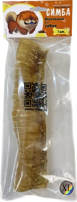 Лакомство для собак Симба Трахея говяжья XL - фото