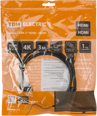 Кабель TDM АВК 4 HDMI / SQ4040-0004