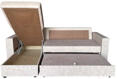 Диван угловой Асмана Фаворит-1 (дюна латте)