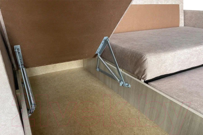 Диван угловой Асмана Фаворит-1 (дюна латте)