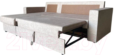 Диван угловой Асмана Фаворит-1 (дюна латте)