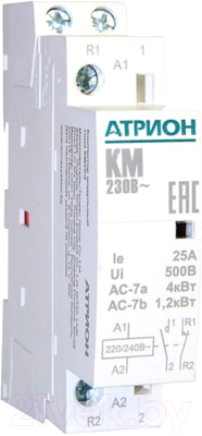 Контактор Атрион KM25-2-1NO-1NC - фото