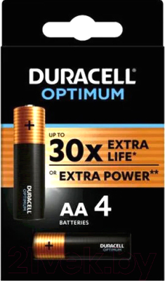 Комплект батареек Duracell Opti AA - фото