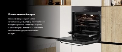 Электрический духовой шкаф Haier HOD-TM09PGB