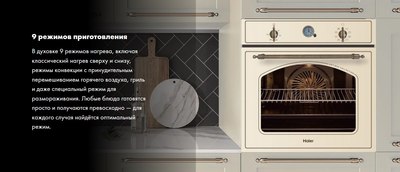 Электрический духовой шкаф Haier HOX-C09ATQBC