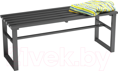 Скамья садовая Sundays Relax СКМ-1 (черный) - фото