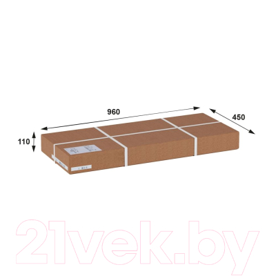 Стойка для одежды Мебелик Пико 27
