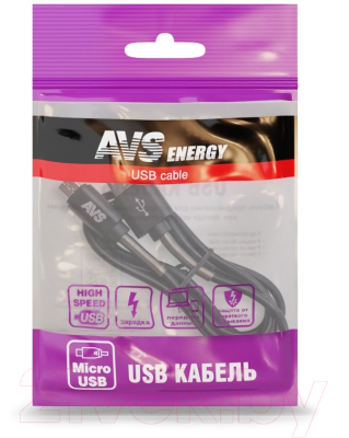 Кабель AVS micro USB MR-361S / A40281S