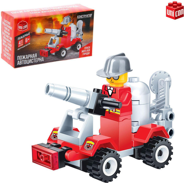 Конструктор Unicon Пожарная автоцистерна / 1649821