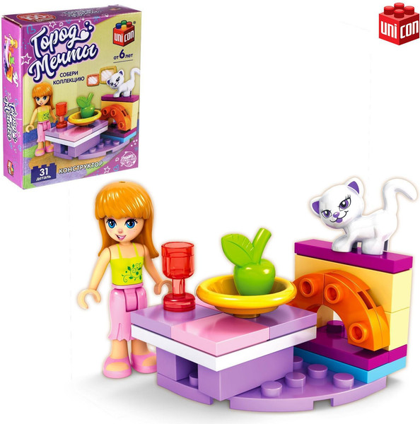 Конструктор Unicon Город Мечты Гостиная / 5164147
