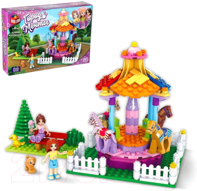 Конструктор Unicon Город Мечты Забавная карусель / 5164165