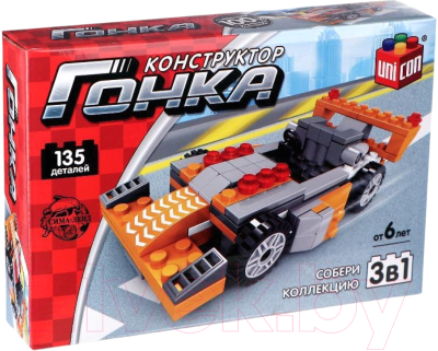 Конструктор Unicon Гонка Спорткар / 5164178 - фото