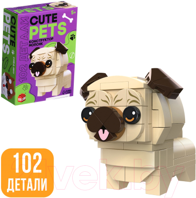 Конструктор Unicon Cute dogs Мопсик / 9278946