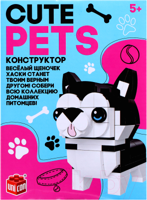Конструктор Unicon Cute pets Хаски / 9278948