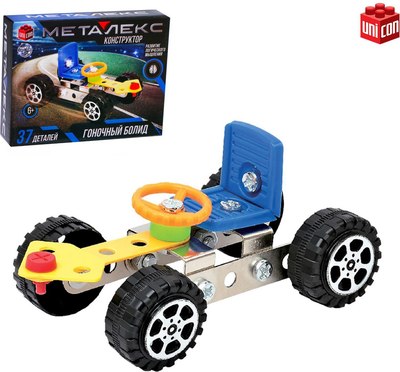 Конструктор Unicon Гоночный автомобиль / 874066