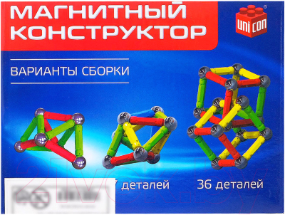 Конструктор магнитный Unicon 1371059