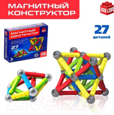 Конструктор магнитный Unicon 1371059