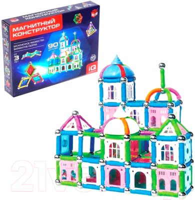 Конструктор магнитный Unicon Сказочный замок / 1387371 - фото