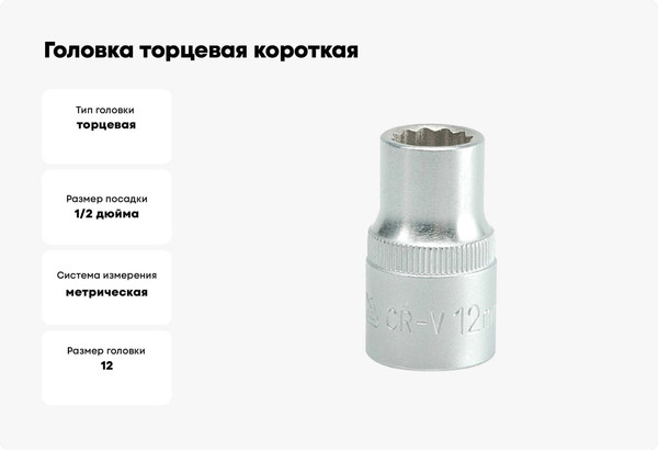 Головка слесарная Yato Yato YT-1274