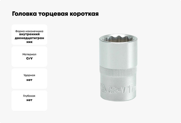 Головка слесарная Yato YT-1279