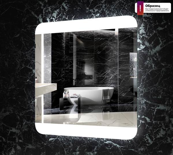 Зеркало Пекам Auris 70x60 / Auris-70x60 - фото