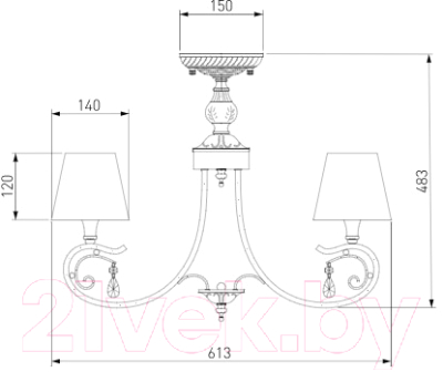 Люстра Евросвет Incanto 60069/5
