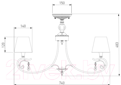 Люстра Евросвет Incanto 60069/8