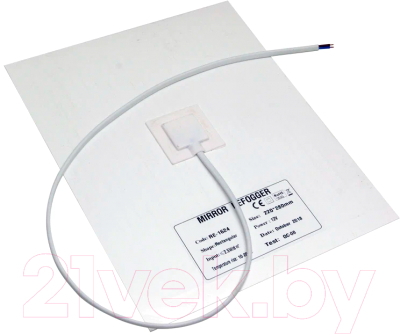 Зеркало Пекам Greta 140x80 / greta-140x80spcl (с подсветкой, с сенсором на прикосновение, подогрев, часы)