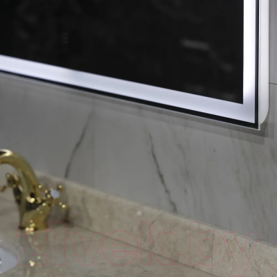 Зеркало Пекам Greta 80x140 / greta-80x140B (с подсветкой, с бесконтактным сенсором)