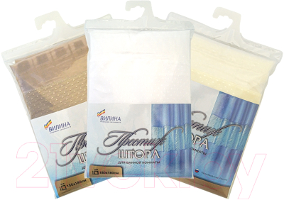 Шторка-занавеска для ванны Вилина Престиж 7062