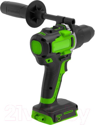 Аккумуляторная дрель-шуруповерт Greenworks GD24DD90 / 3707507