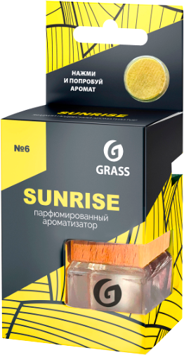 Ароматизатор автомобильный Grass Sunrise / AC-0195 - фото