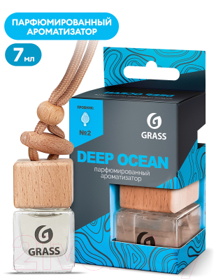 Ароматизатор автомобильный Grass Deep Ocean / AC-0191