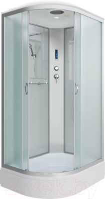 Душевая кабина Niagara NG-33084-14RP 100x80 (матовое стекло) - фото