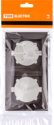 Рамка для выключателей и розеток TDM Лама SQ1815-0533