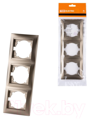 Рамка для выключателей и розеток TDM Лама SQ1815-0734
