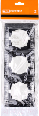 Рамка для выключателей и розеток TDM Лама SQ1815-0684