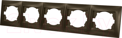 Рамка для выключателей и розеток TDM Лама SQ1815-0737 - фото