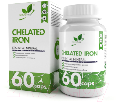 Витаминно-минеральный комплекс NaturalSupp Хелат Железа 25мг