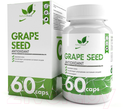 Пищевая добавка NaturalSupp Экстракт виноградных косточек