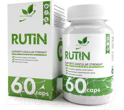Комплексная пищевая добавка NaturalSupp Рутин 100мг
