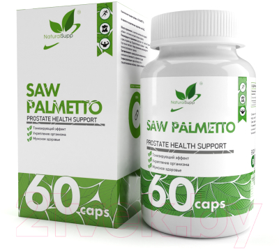 Комплексная пищевая добавка NaturalSupp Со Пальметто SAW Palmetto 500мг