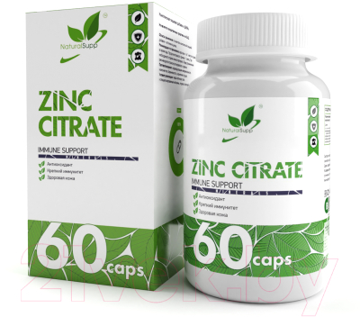 Минерал NaturalSupp Цинк цитрат 25мг