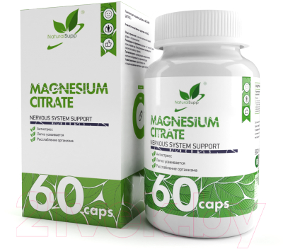 Комплексная пищевая добавка NaturalSupp Магний цитрат Magnesium Citrate