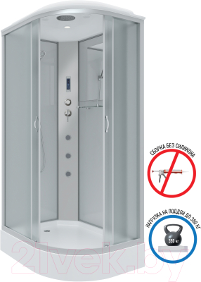 Душевая кабина Niagara NG-3312-14LF 120x80x215