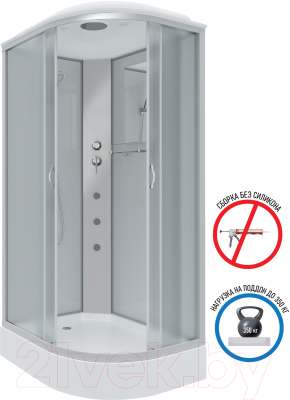 Душевая кабина Niagara NG-3312-14LG 120x80x215