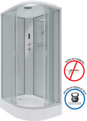 Душевая кабина Niagara NG-3312-14LP 120x80x215