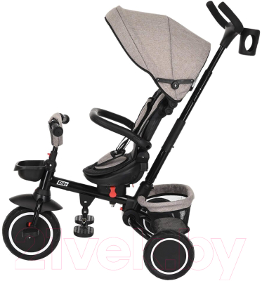 Трехколесный велосипед с ручкой Pituso Elite Plus / JY-T05Plus-Beige