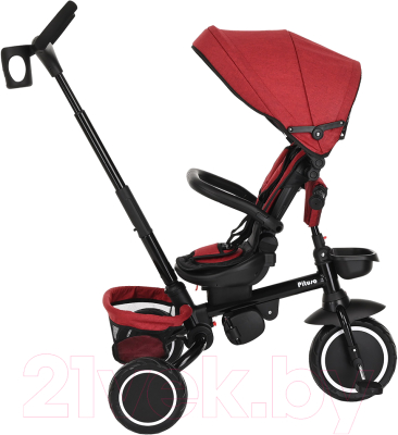 Трехколесный велосипед с ручкой Pituso Elite Plus / JY-T05Plus-Red